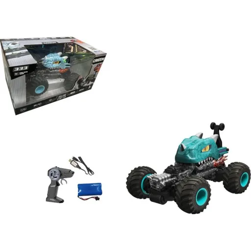 RC kaskadérské auto modré 1 : 16