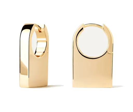 PDPAOLA Originální pozlacené náušnice Chicago Essentials AR01-C33-U