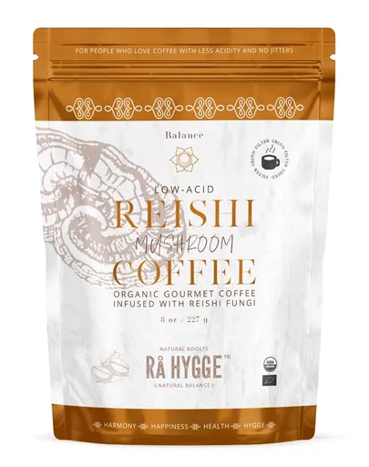 Ra Hygge BIO Peru Arabica Reishi mletá káva 227 g