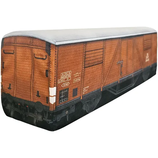 Plyšový Vagon – dřevěný