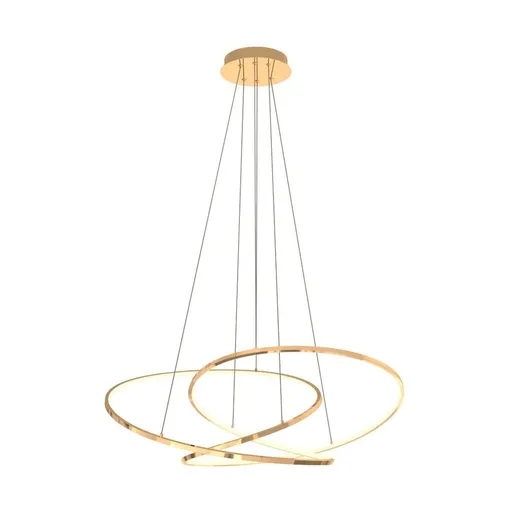 ZUMALINE MD7360-1A-3GT CHOLET závěsné svítidlo zlatá