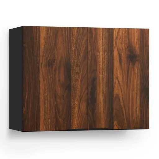 Blumfeldt Vysoká skříň WoodVista, Soft-Close, hliníkové úchyty, udržitelné materiály