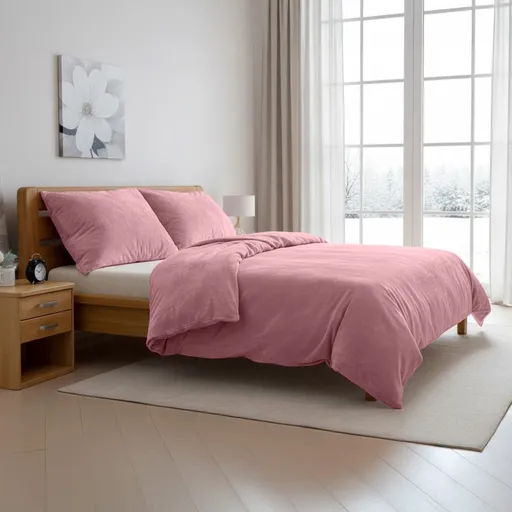 Polášek Mikroplyšové povlečení - Růžová | 40 x 40 cm