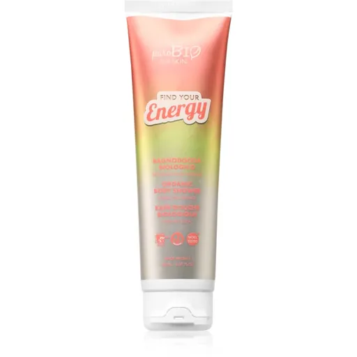 puroBIO Cosmetics For Skin Find Your Energy krémový sprchový gel 150 ml