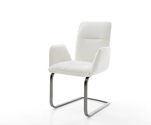 Jídelní židle Vinja-Flex bouclé měkký béžová jídelní židle