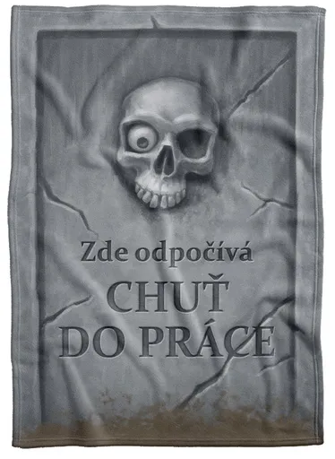 Deka Náhrobek – Chuť do práce (Podšití beránkem: NE)