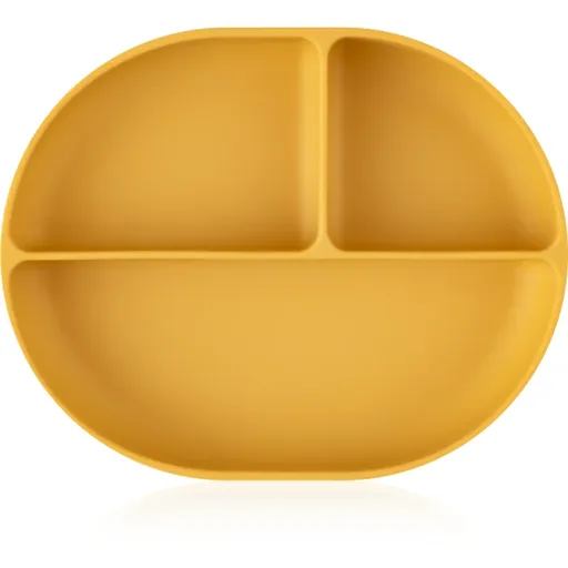 Petite&Mars Take&Match 6m+ dělený talíř s přísavkou Intense Ochre 1 ks