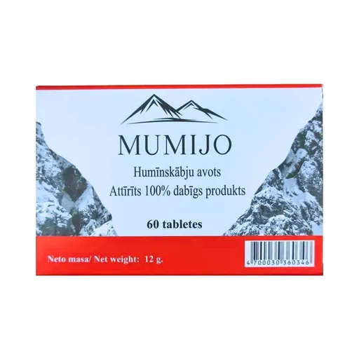 Altajské mumio Shilajit - 60 tablet - BIOVIT LLC