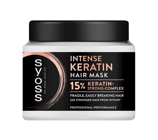 Syoss Intense Keratin maska na vlasy 400 ml