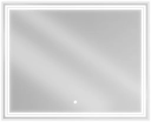 MEXEN Taco zrcadlo s osvětlením 100 x 80, LED 6000K, 9805-100-080-611-00