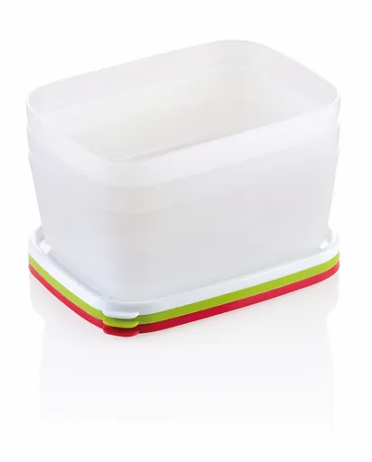 Tescoma PURITY 3dílná sada dóz do mrazničky 1 l, 1 l