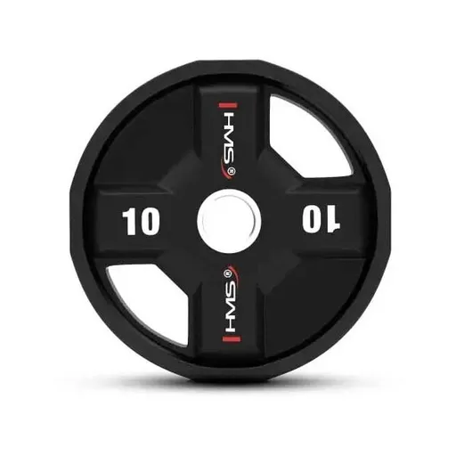 HMS TPC10 Olympijský kotouč, černá, velikost 10 KG