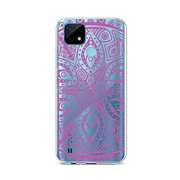 TopQ Realme C21 silikon Violet Mandala 66816 (Sun-66816)