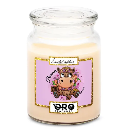 Svíčka Koňská znamení – panna (Vůně svíčky: Vanilka)