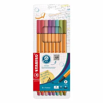 STABILO point 88 8 barev (4006381574785)