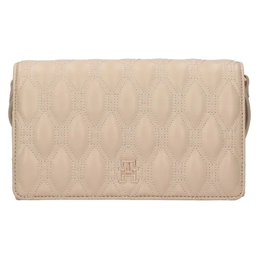 Dámská crossbody kabelka na mobil a doklady Tommy Hilfiger Anett - béžová