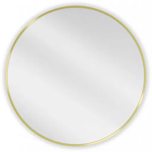 MEXEN Loft zrcadlo 75, zlatý rám 9850-075-075-000-50