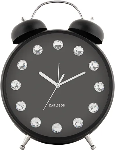 Karlsson Designový budík KA6019BK