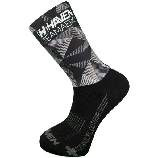 HAVEN AERO Aerodynamické ponožky, černá, velikost
