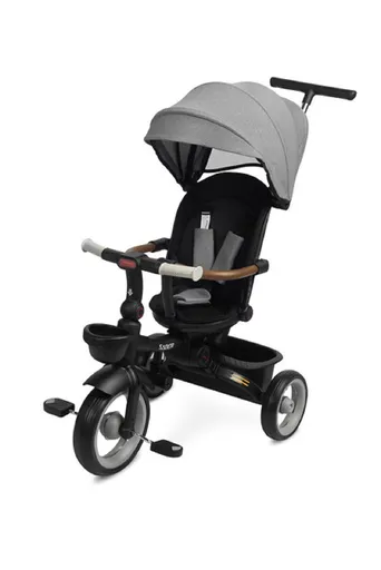 Toyz Multifunkční dětská tříkolka 2v1 SABER - šedá, černá