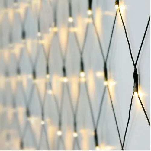 LED Vánoční světelná síť teplá bílá, 160x LED, 200 x 100 cm, 2 m
