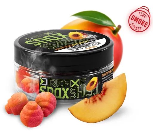Delphin wafters rozpustná nástraha d snax shell mango broskev 30 g - 12 mm