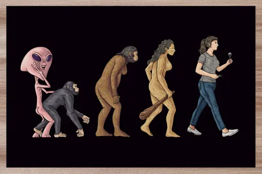 Prostírání Evoluce řasařky