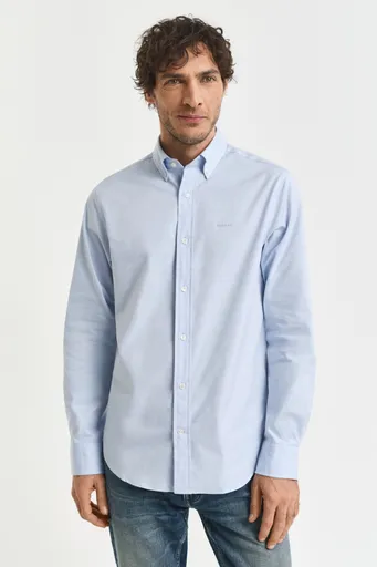 KOŠILE GANT REG PINPOINT OXFORD SHIRT LIGHT BLUE