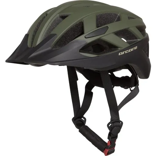 Arcore CONTRA Cyklistická přilba, tmavě zelená, velikost (59 - 61)