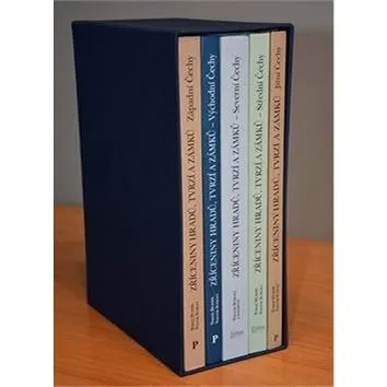 Zříceniny hradů, tvrzí a zámků 1-5: Střední, jižní, západní, severní a východní Čechy (978-80-86781-39-6)