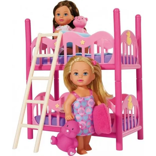 Simba 2 panenky Evičky s palandou a příslušenstvím