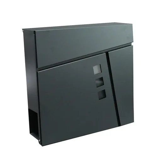 Poštovní schránka TILES 370 x 370 x 105 mm, antracit