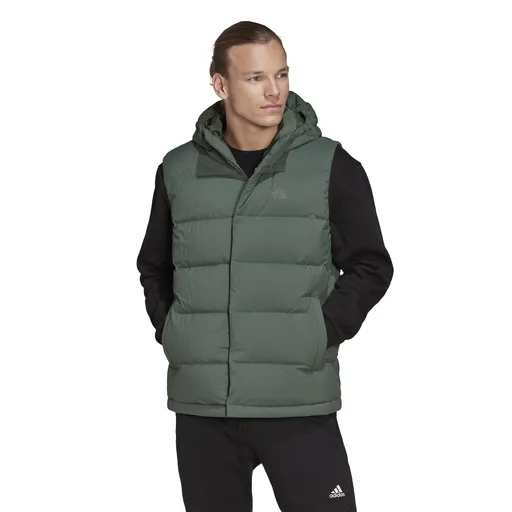 adidas Helionic Hooded Down Vest S