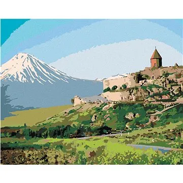 Malování podle čísel - Starý hrad (HRAmal00162nad)