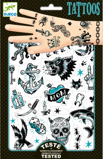 DJECO Tetování Temný svět
