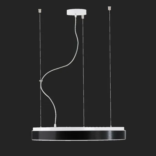 OSMONT DEL69421 DELIA LC4 závěsné plastové svítidlo bílá IP40 3000 K 64W LED DALI