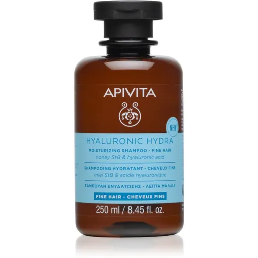 Apivita Hyaluronic Hydra Fine Hair Moisturizing Shampoo hydratační šampon pro jemné vlasy 250 ml