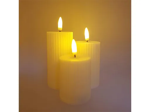 LED svíčka HOME DECOR HD-141 sada 3ks