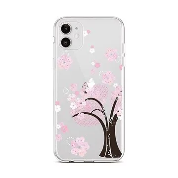 TopQ iPhone 12 silikon Cherry Tree 55281 (Sun-55281)