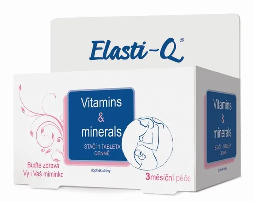 Simply You Elasti-Q Vitamins & Minerals s postupným uvolňováním 90 tablet