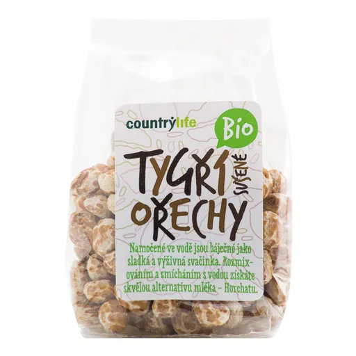 Country Life Tygří ořechy BIO sušené 100 g