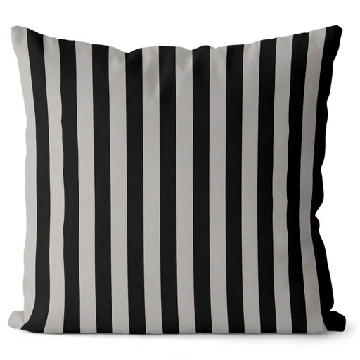 Polštář Gothic stripes (Velikost: 55 x 55 cm)