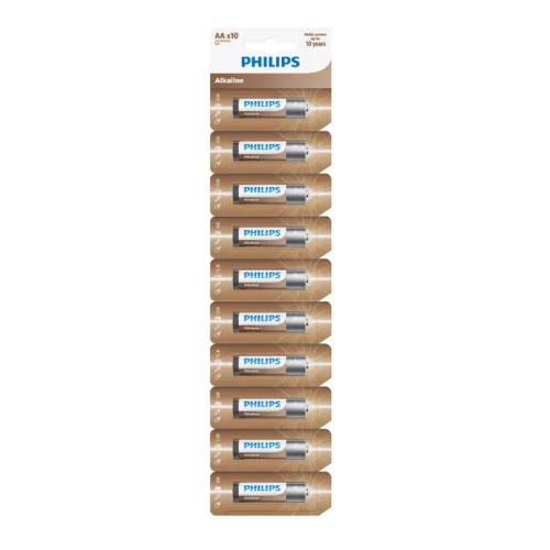 Philips Baterie AA Entry Alkaline, 10 ks