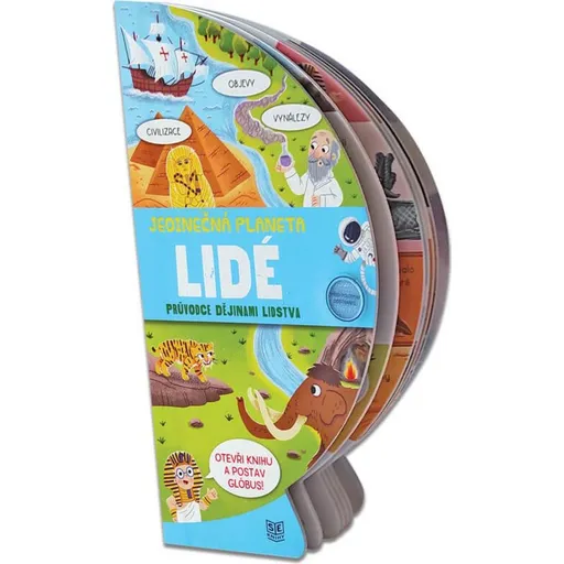 Knížka rozkládací globus Lidé