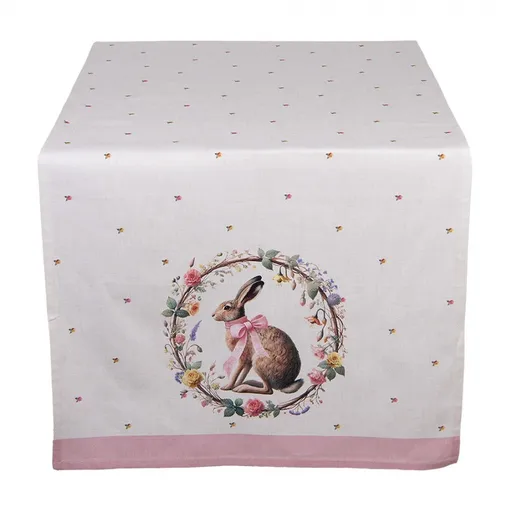 Keramický talířek perníkové srdce Gingerbread Cott - 17*17*3 cm Clayre & Eef