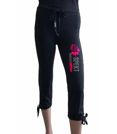 R-spekt dámské 3/4 legíny ladies black - m