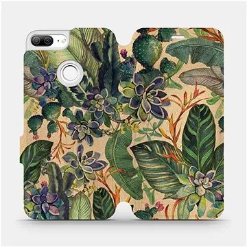 Flip pouzdro na mobil Honor 9 Lite - VP05S Sukulenty (5903516771738)