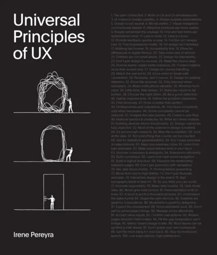 Universal Principles of UX - Irene Pereyra