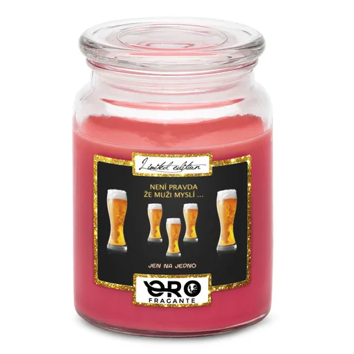 Svíčka Na jedno (Vůně svíčky: Višně v čokoládě)