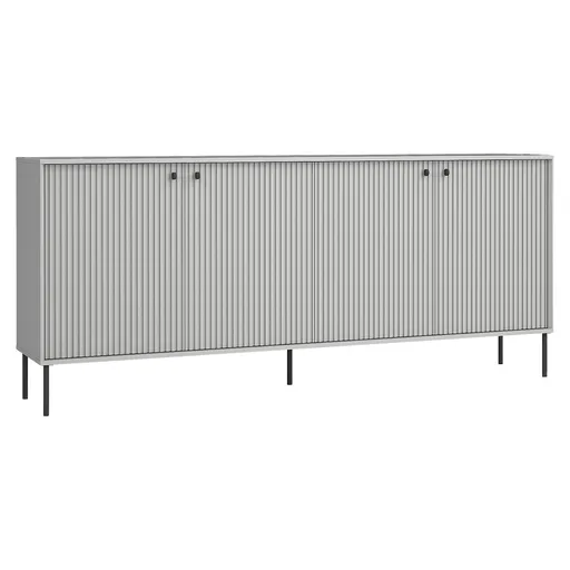 Komoda ARIS 4D, šedá